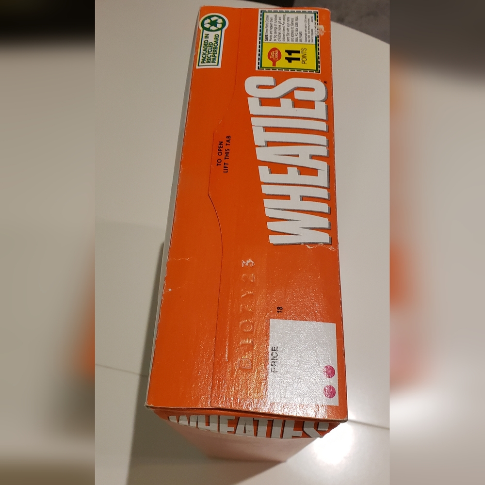 Wheaties Cereal Box 1991 MICHAEL JORDAN Sealed RARE COLLECTORS VINTAGE NEW Retro - Picture 4 of 8